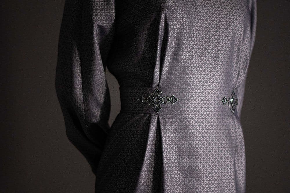 a dress on a model